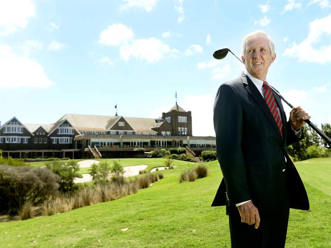 Ms Dawson’s father Sandy is the President of the Royal Sydney Golf Club in Rose Bay. Picture: John Appleyard