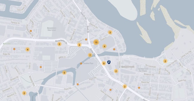 The number of assaults on Ocean St in Maroochydore and surrounds. Picture: Queensland Police Service