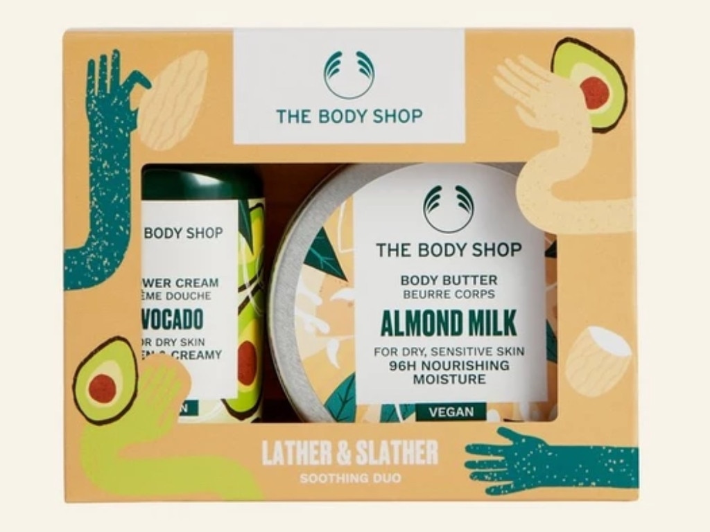 Lather &amp; Slather Creamy Duo. Picture: The Body Shop.