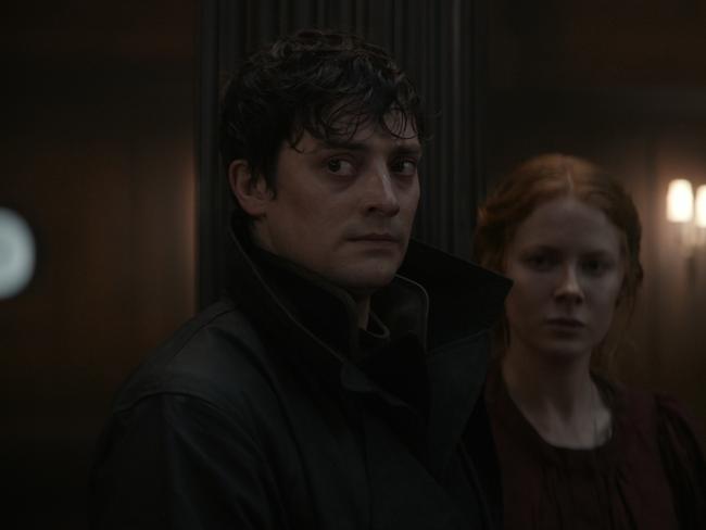 Aneurin Barnard, Emily Beecham and Andreas Pietschmann in 1899