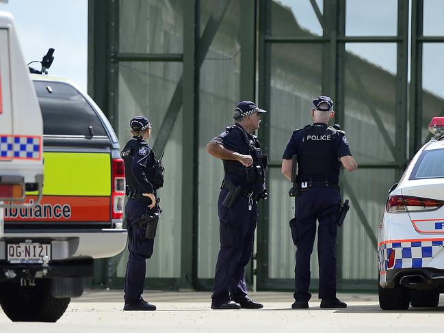 Emergency services responded to a riot at the Cleveland Youth Detention Centre in Townsville. PICTURE: MATT TAYLOR.