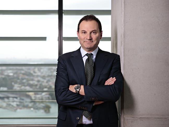 Origin Energy CEO Frank Calabria posing for a photo at their office in Sydney on the 22nd of August 2019. Photographer: Adam Yip