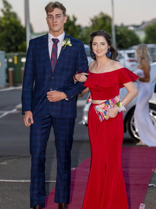 Gilbert Donaldson and Emma Donaldson. St Ursula's College formal. Friday. 20th Nov 2020