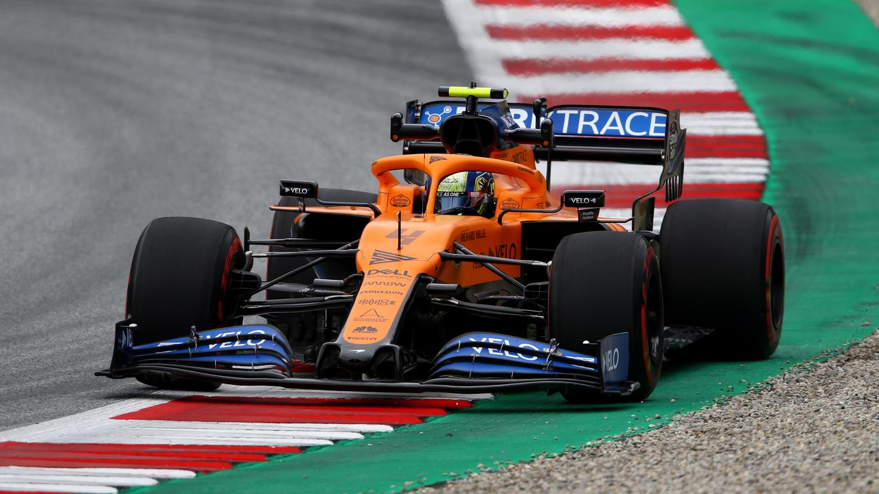 Lando Norris surprised McLaren by going fourth fastest in qualifying for the Austrian Grand Prix.