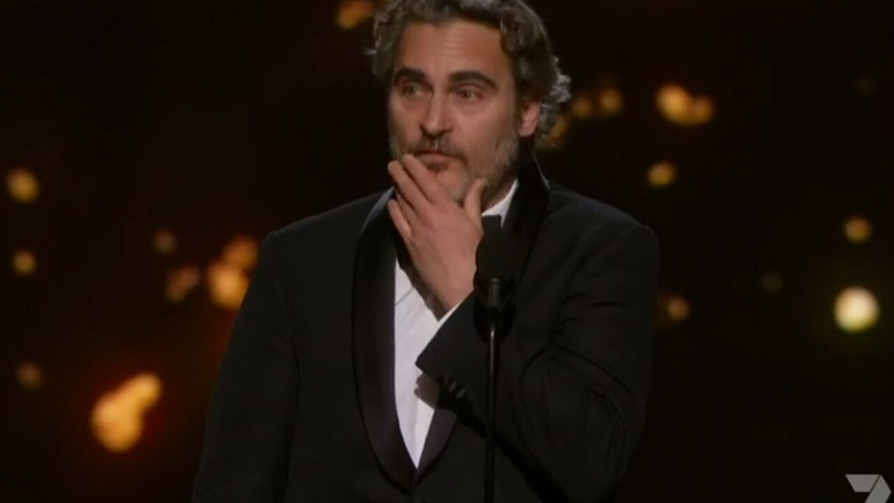 Joaquin Phoenix speaks out.