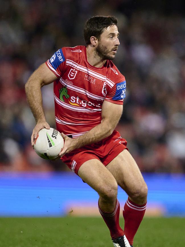 Ben Hunt has expressed concerns about his Dragons future. Picture: Getty Images