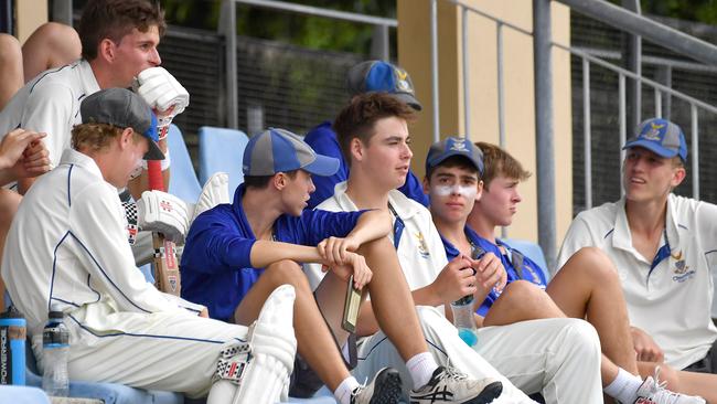 GPS First XI cricket between Churchie and Brisbane Grammar school