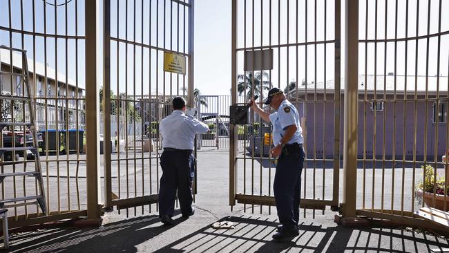 Officers at Long Bay jail. Picture: Sam Ruttyn