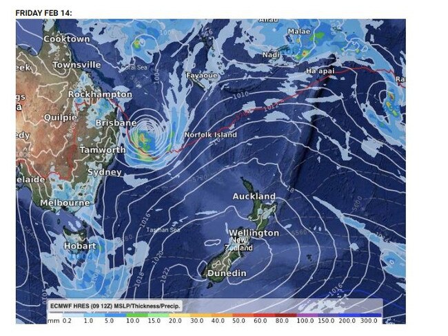 Cyclone Uesi.