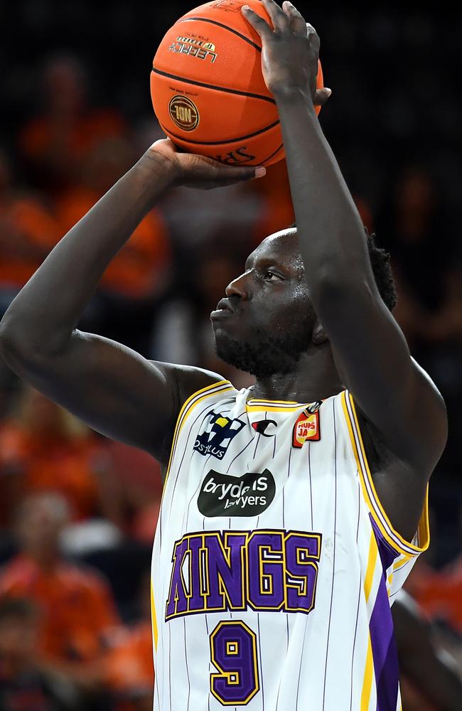 Wani Swaka Lo Buluk of the Kings will suit up for USC Rip City in the 2022 NBL1 North season. Picture: Albert Perez