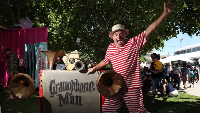 Taste performer Gramophone Man. Picture: NIKKI DAVIS-JONES