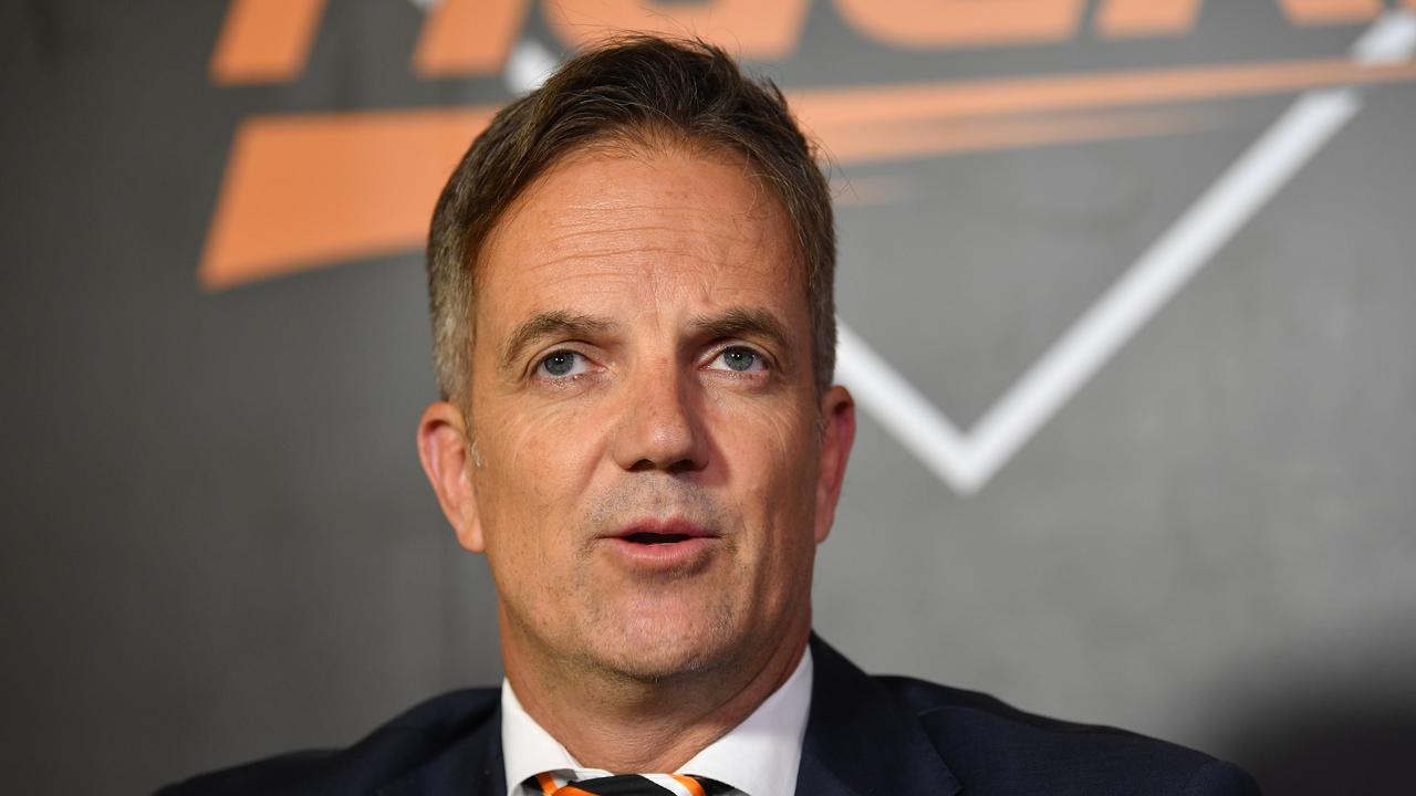 Former Tigers CEO Justin Pascoe. (AAP Image/Brendan Esposito)