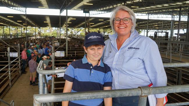 Albert, 10, and Elisa Hanlon from Irrewillipe. Picture: Rachel Simmonds