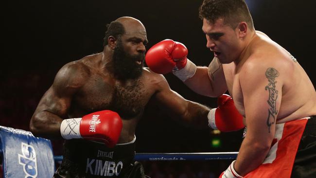 Kimbo Slice made a short foray into the ring.