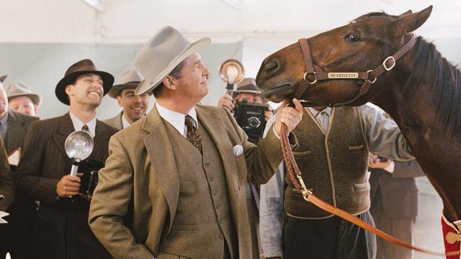 Jeff Bridges in scene from Seabiscuit.