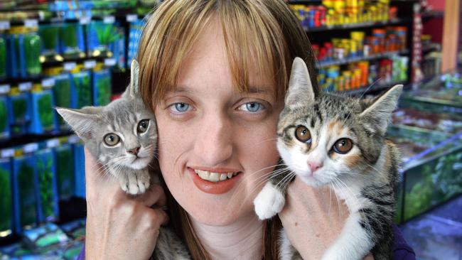 Leichelle McMahon faces 35 charges relating to the care and treatment of animals at her Brisbane pet shop Pet Supersaver. Picture: Annette Dew