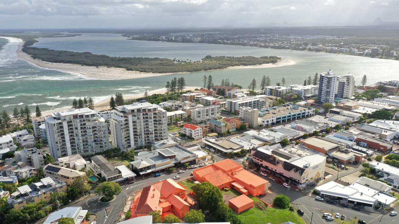 The new $250m Paloma Paloma development on the corner of Bulcock St and Knox Ave in Caloundra is expected to start construction in mid-2022.