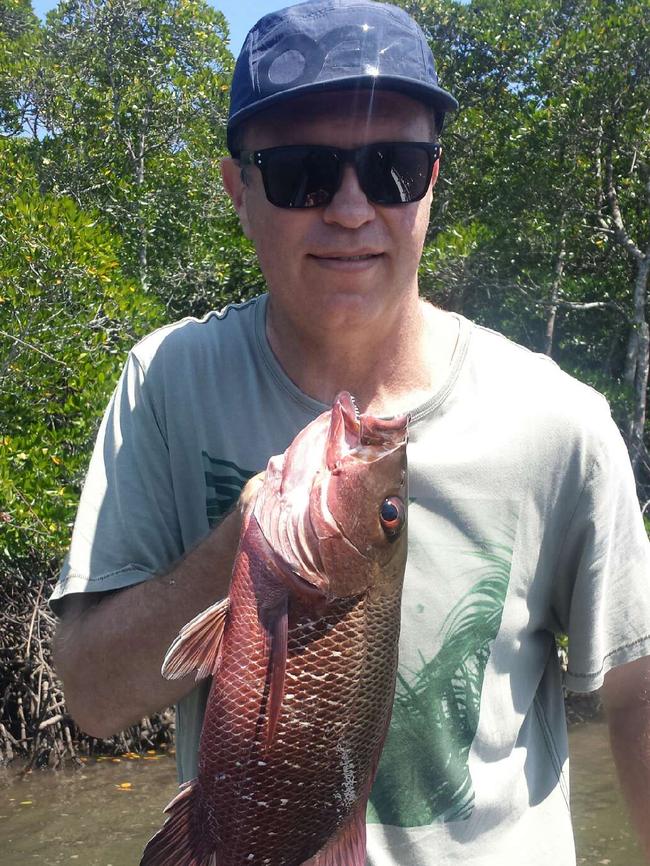 Mangrove jacks are back on the bite in the Cairns Inlet on live sardine foe Fish Tales Charters clients. Picture: Robert Erskine