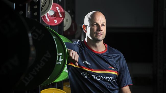 Adelaide Football Club senior Coach, Matthew Nicks. Picture Sarah Reed