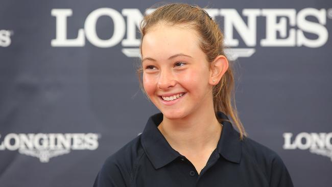 Lara Walker is hoping to excel at the Longines Future Tennis Aces Tournament.