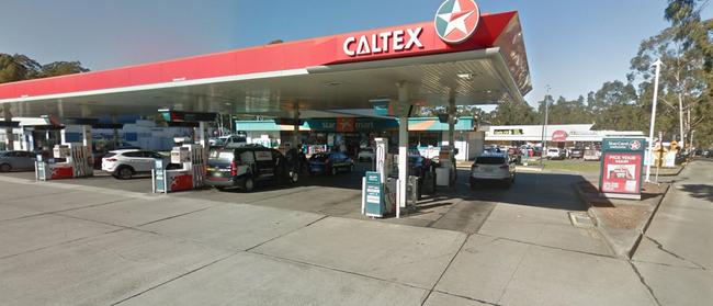 Robert Cottam, 32, of North Gosford was arrested at the southbound twin Caltex service station on the M1. Picture: Google