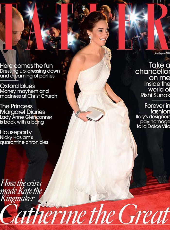 The controversial cover story is still on the magazine’s website. Picture: Tatler