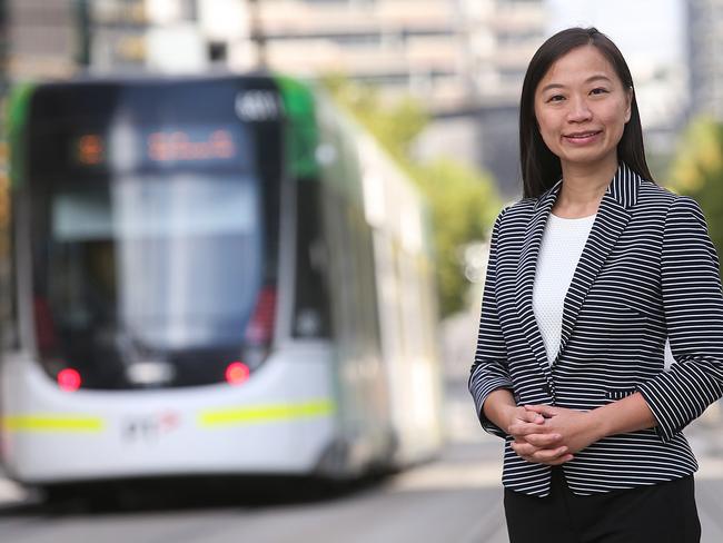 Ms Yang wants a tram bridge built over the Yarra from Docklands to Fishermans Bend.