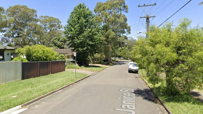 A man has died after a suspected electrocution at a property On Janice St in Seven Hills on Tuesday. Picture: Google