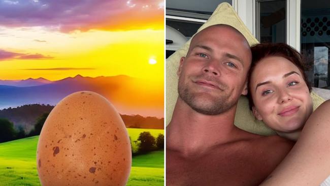 Sunshine Coast ironman Jett Kenny has caused major confusion with a bizarre post sparking rumours he and influencer girlfriend Lily Brown were expecting a child together.