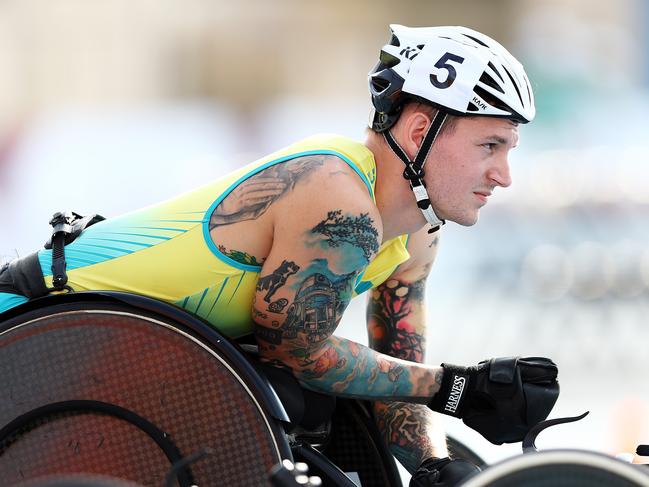 McCracken competing for Australia at the World Para Athletics Championships in 2019. Picture: Getty Images