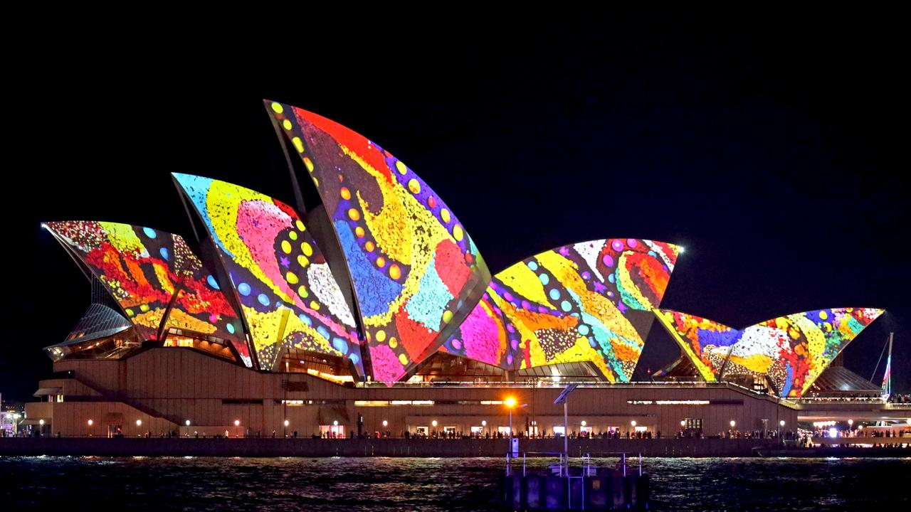 Vivid is known worldwide for its stunning lightshows and its crowds. Picture: NCA NewsWire / Nicholas Eagar