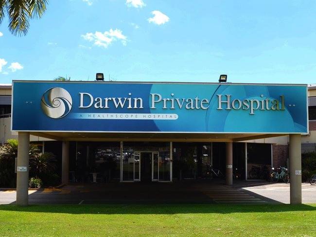 Darwin Private Hospital. Picture: DPH