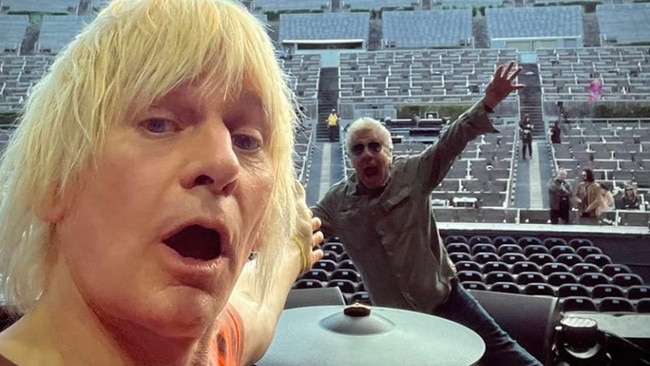 Starkey and Daltrey at the Hollywood Bowl. Photo: Facebook