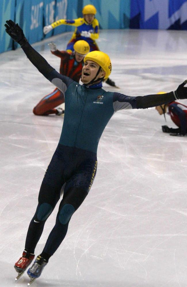 Like Steven Bradbury, Tom Tate hopes to leaves others in his wake.