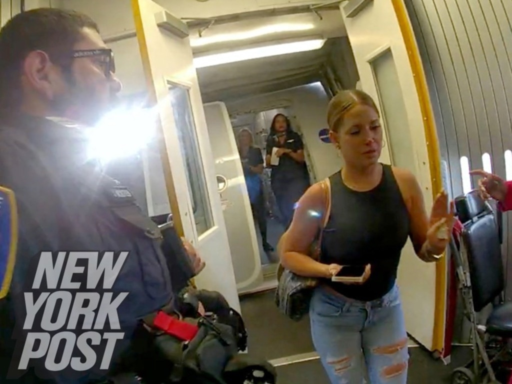 Two female flight attendants on the flight claimed Gomas assaulted them. Picture: DFW PD/ New York Post