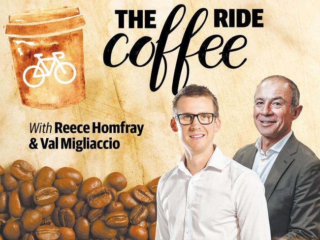 Coffee Ride column Reece Homfray and Val Migliaccio