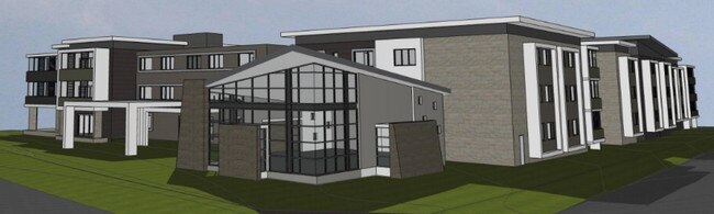 An artist impression of the 240-bed aged care facility proposed for Oran Park.