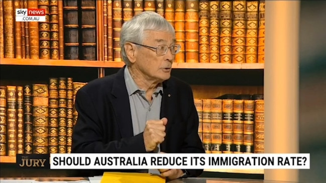 Dick Smith outlines issues with too much immigration