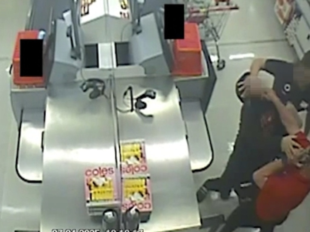 Shocking assaults in supermarkets have been captured on CCTV, as new figures reveal 25 people have been jailed for violence against retail workers.