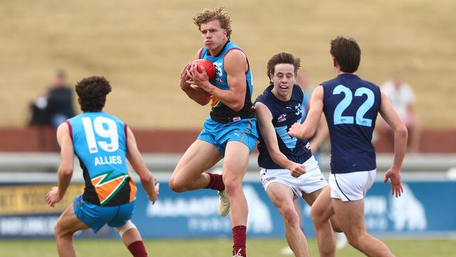 Jed Walter could attract a bid from North Melbourne at pick 2. Picture: Chris Hyde/AFL Photos