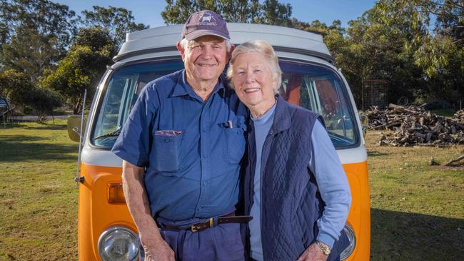 Rex and Lynette Staude in Bordertown SA Pictured on October 10th 2023. Picture: Ben Clark