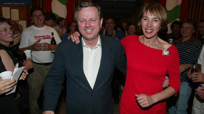 With SA politician Mike Rann back in 2022, Lomax-Smith admits to changing careers many times over her life.