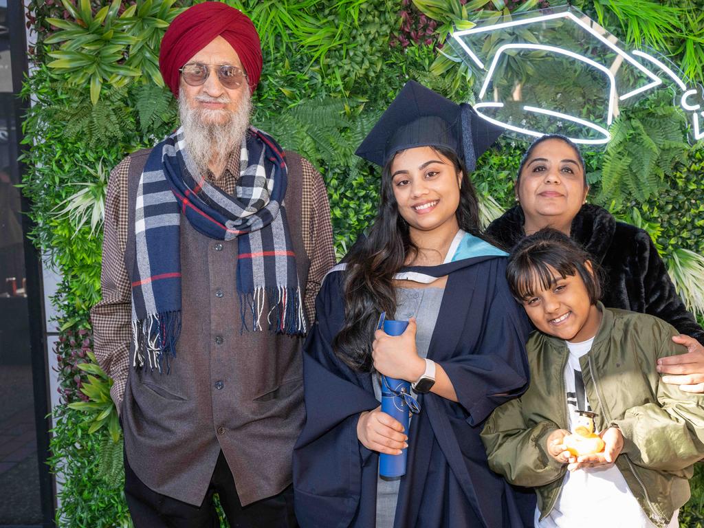 Apart Singh and family. Picture: Brad Fleet