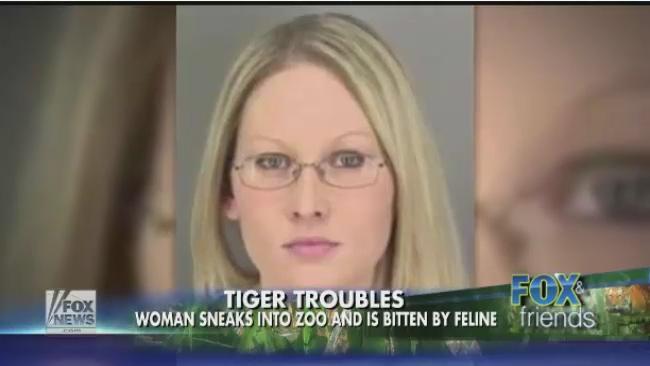 Woman suffers severe hand injury after breaking into zoo to pet a tiger