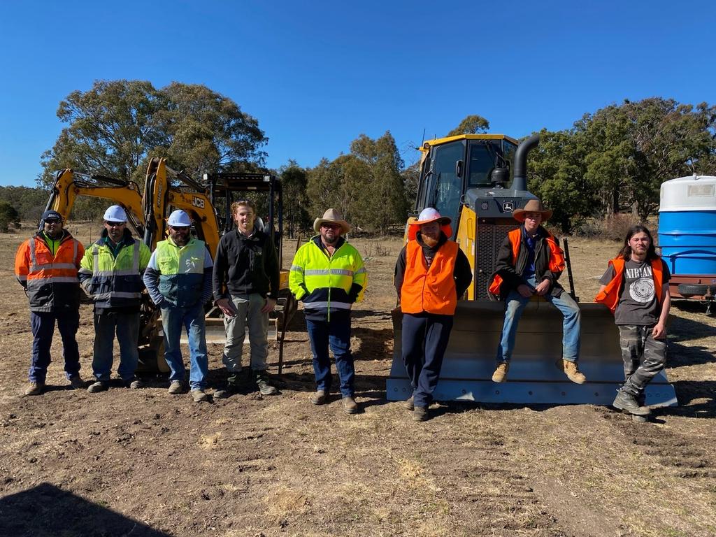 Construction began on the Angry Bull trail a few months ago with the project set to be open by mid-2025. (Photo: Angry Bull Trail)