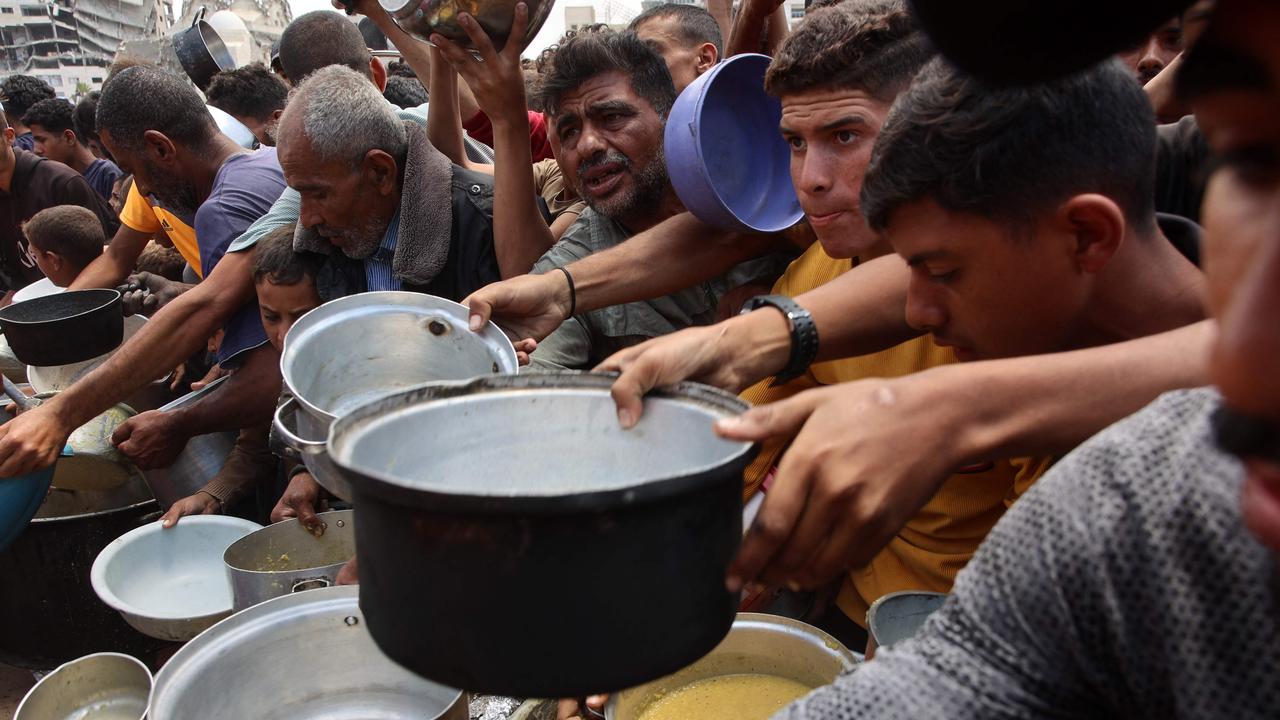 Pressure is mounting on Israel to let more aid into Gaza. Picture: Omar Al-Qattaa / AFP