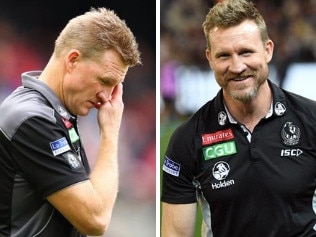 Nathan Buckley rejuvenated himself - and the Magpies - in 2018.