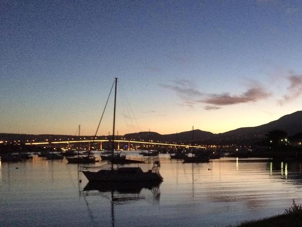 Sunset over Lindisfarne. Picture: Wal Van Schie. Your Focus on Tasmania ***ONE TIME USE ONLY***