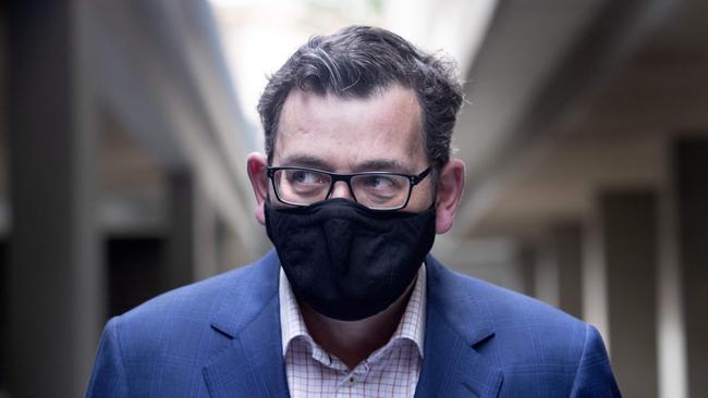 How can Victorians let Daniel Andrews ‘stomp all over their rights?’ Picture: David Geraghty