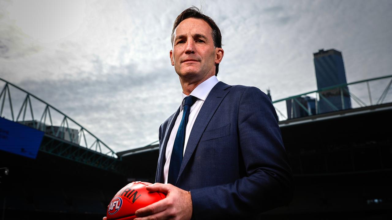 Incoming AFL CEO Andrew Dillon. Picture: Dylan Burns
